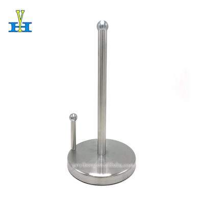 China Modern Design Stainless Steel Kitchen Household Bathroom Free Standing Tissue Paper Top Free Vertical Rack for sale