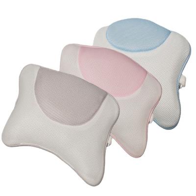 China Breathable Comfortable Bath Neck Pillows Portable Mini MS-BRP005-ASM for sale