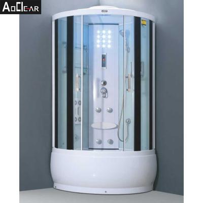 China 3D Model Design Quadrant Shower Enclosure MS-059-OLB Sliding Durable for sale