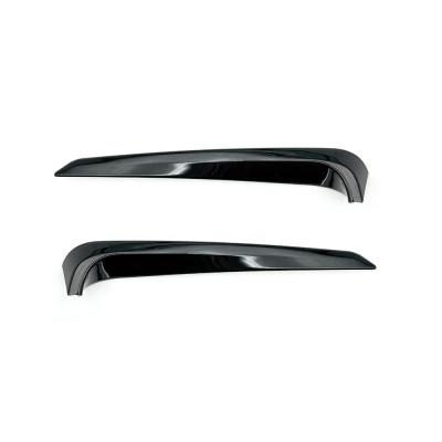 China piano black Front Foglight Cover For Nissan Serena C27 2019 2020 3M Adhesive Tape ABS for sale