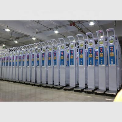 China Display LED Ultrasonico Máquina de medición electrónica de altura y peso Rango de peso 8-200kg en venta