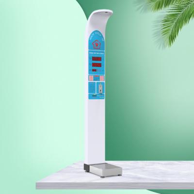 China AC100-240V Máquina médica electrónica para medir la altura y el peso del IMC por ultrasonido en venta
