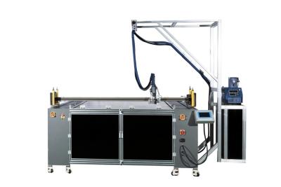 China Accuracy Speed XY Plotter 2-3Kg/h Liquid Glue Output For Adhesive Label Topsheet for sale