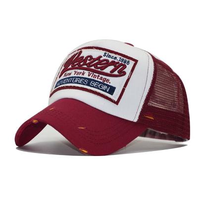 China Animal Hats Mesh Baseball Cap Gorra Dad Hat Hip Hop Streetwear Bone Trucker Hat Women Men COMMON Letter Embroidery Cotton Summer Hat for sale