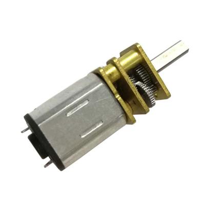 China Totally Enclosed DC 6v 12v Low Speed Motor With Metal Gearbox for sale