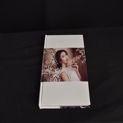 China Hot Stamping Concave Custom Design Good Quality Most Popular Wire Binder Wedding Photo Album for sale