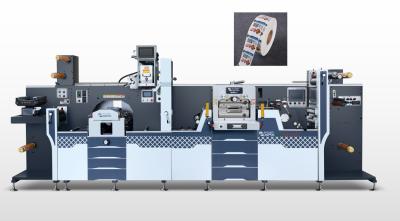 China Rotary Sticker Label Slitting Rewinding Machine High Precision for sale