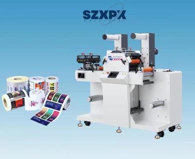 China XPX Small Width 210mm Semi/Full Rotary Die Cutting Machine for Adhesive label for sale