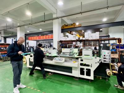 China Max Printing Speed 0-10000rph Adhesive Label Die Cutting Equipment 3KW Power for Label Production for sale