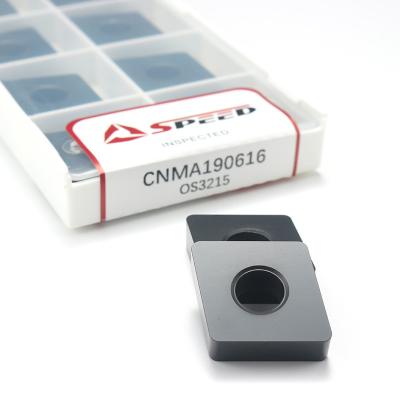 Китай Скорость CNMG1906016 Вольфрамокарбидные CNC-вставки черные инструменты с покрытием CVD для обработки чугуна продается