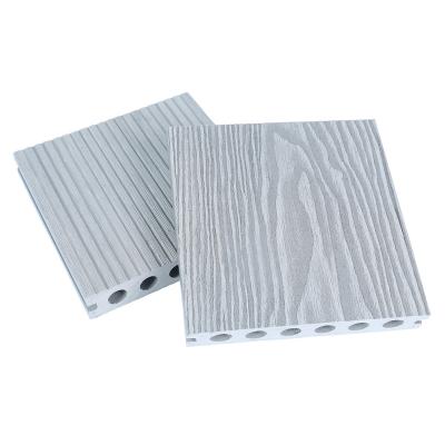 China Decking composed of Ocox of modern white colored wpc for sale