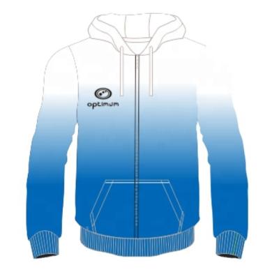 China High Quality Custom Zipper- Digital Sublimation Printing Fashion Zipper- Rugby Hoodie for sale