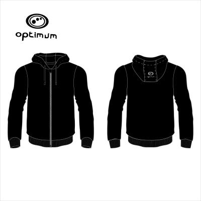 China Custom Anti-wrinkle Cotton Fleece Logo Rugby Hoody for sale