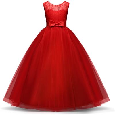 China Flower Evening Dress Multi Color Lace Bridesmaids Bridesmaids Formal Dress For Girls for sale