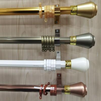 China Southwest Hot Sale Colorful White High Quality Luxury Curtain Rods Accessories Aluminum Alloy for sale