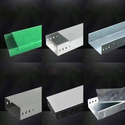 China Corrosion Resistant Fireproof Cable Tray Side Rail Height Of 25-200mm For Building Construction for sale