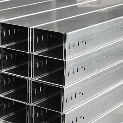 China Easy And Fast Installation Hdg Cable Tray Width Range 50mm-1000mm Outdoor Cable Tray for sale