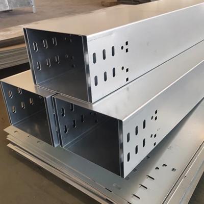 China 3m Length Solid Bottom Type Cable Trays The Best Choice For Indoor Cable Organization for sale