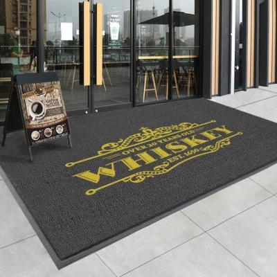 Chine Tapis de gym en gazon synthétique à support en caoutchouc nitrile multifonctionnel avec impression sur mesure à vendre
