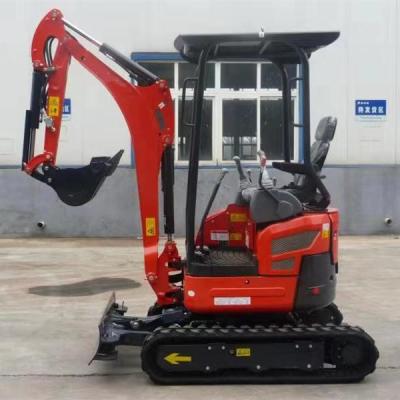 China Building Material Shop Construction Machinery Micro Excavator Mini Trencher for sale
