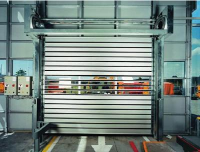 China 100W Aluminum Alloy Spiral Security Door -35 to 65 Celsius Degree for Warehouse Protection for sale