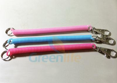 China Acollador de encargo rápido de la bobina de la primavera del color del disparador que extiende con el anillo partido de los 20MM en venta