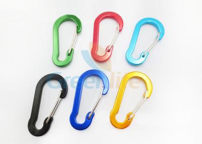 China La forma plana de la calabaza coloreó tamaño modificado para requisitos particulares gancho rápido de la broche del mosquetón del clip multi - uso en venta