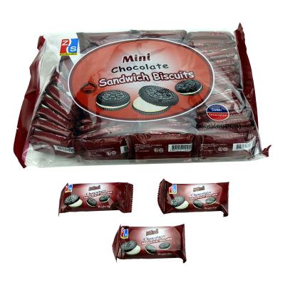 China Natural Crunchy Cookie With Chocolate Flavor Cream Filling Product Sandwich Cookie Cookie for sale