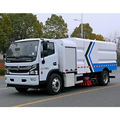 China Hotels Dongfeng 4X2 12.5T Pure Electric Cleaning And Sweeping Truck With Germany Control And USA Sensor for sale