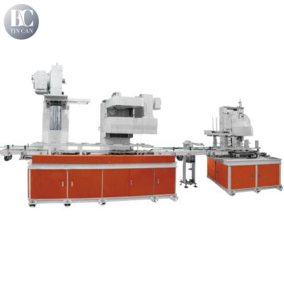 China Automatic UN 20L Tinplate Bucket Making Machine 30CPM 5gallon Pail Production Line for sale