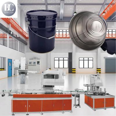 China 25L Conical Bucket Making Machine 30cpm UN Standard Bottom Sealing Expanding Cone for sale