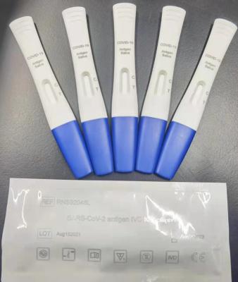 China Kit de teste de fluxo lateral da CE ANVISA SARS-CoV-2 SWAB Antigen IVD Kit à venda
