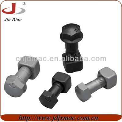 China Cr 40 Excavator And Bulldozer Undercarriage Parts Track Shoe And Pad Hex Bolt And Nut for sale