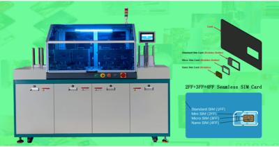 China Máquina de punção de cartão SIM GSM de chip duplo e chip único 5 estações de trabalho 5000~6000 CPH à venda