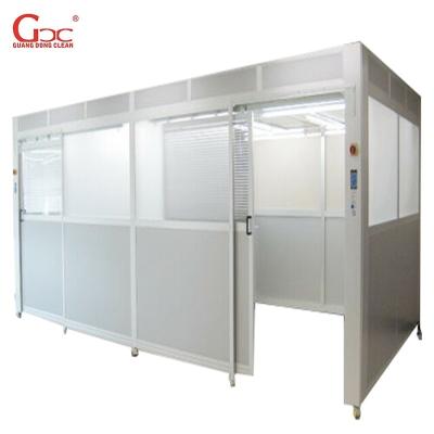 China Recinto limpio prefabricado modular del taller 30m2 con los filtros de HEPA ULPA en venta