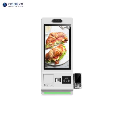 China All-in-One Self Service Kiosks with Integrated Thermal Receipt Printer for Fast Food and Retail for sale