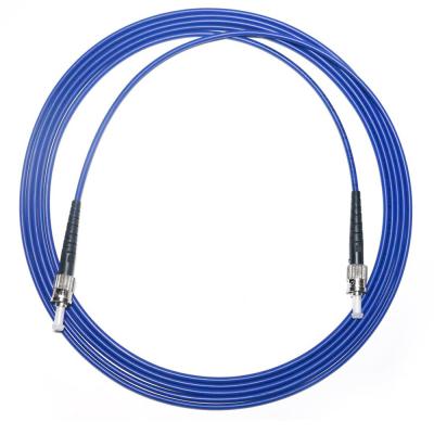 China Patch Cord de Fibra Óptica ST Dual-Core Dual-Mode 1/1 para Rede de Conexão WLAN LAN à venda