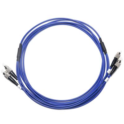 China Patch Cord Óptico Dual-Core Dual-Mode FC 2/2 OM3 para Conexão Rede WALN LAN Survailiance à venda