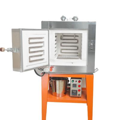 China Flask Heating Dual Temperature Control Electric Flask Burnout Oven with Dewaxing Function for sale