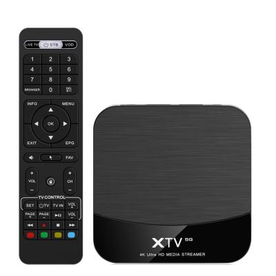 China Mytvonline Android 9.0 High Speed Smart TV Box XTV Box XTV Support 4K Lemax H D TV Best OS Smart Box for sale