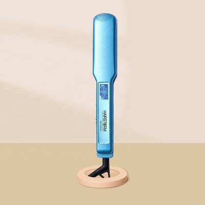 China High Quality Nano RV Flat Irons Titanium Electric Hair Straightener Have 360 Degree Swivel Power Cord for sale