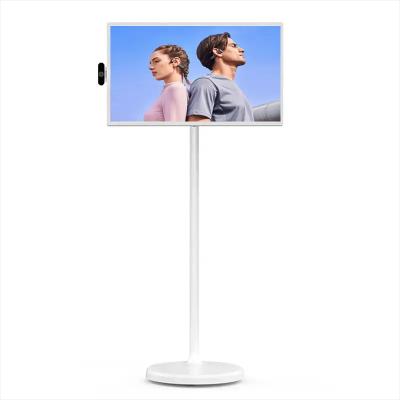 Cina Monitor Full HD 32 pollici Standby Me In Cell Smart TV mobile Batteria integrata schermo LCD touch gaming in vendita