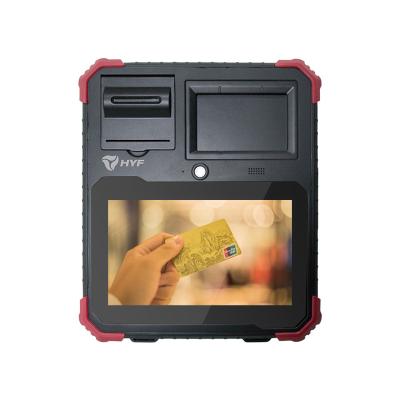 Китай ПК планшета C.P.U. IP54 прибора 1.5GHz коммерчески черни отпечатка пальцев биометрический стандартный продается