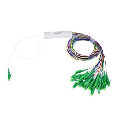 Chine diviseur optique nu de PLC de fibre de tube en acier de 1x2 1x4 1x8 1 1x12 1x24 1x16 1x32 avec le connecteur de LC à vendre