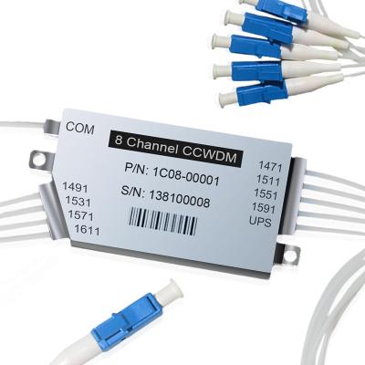 Chine Demux brut compact de mux du multiplexeur CCWDM 8CH+ de Division de longueur d'onde à vendre