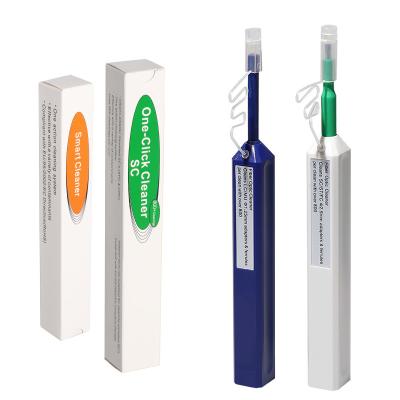 China fibra óptica de 2.5m m &1.5mm una fibra óptica más limpia del conector del ST del SC FC del tecleo que limpia a Pen Optical Cleaner en venta