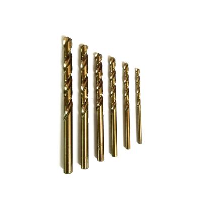 China Custom Metal Drilling YIWU Twist Drill Shank High Speed Straight Steel With Cobalt M35 Fully Ground Stainless Steel Alloy Drill Bit for sale
