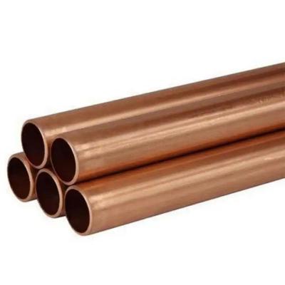 China Tubo de cobre recto personalizado para refrigeración C10100 C10200 C1020 1/2 1/4 3/8 7/8 pulgadas en venta