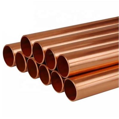 Chine Tubes en cuivre sans soudure 3/8 1/2 3/4 22 mm Tubes en cuivre pour climatiseur Expédition rapide à vendre