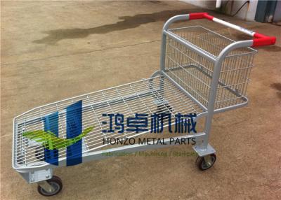 Cina Carrello piegante della piattaforma resistente del carrello della piattaforma del magazzino del supermercato in vendita